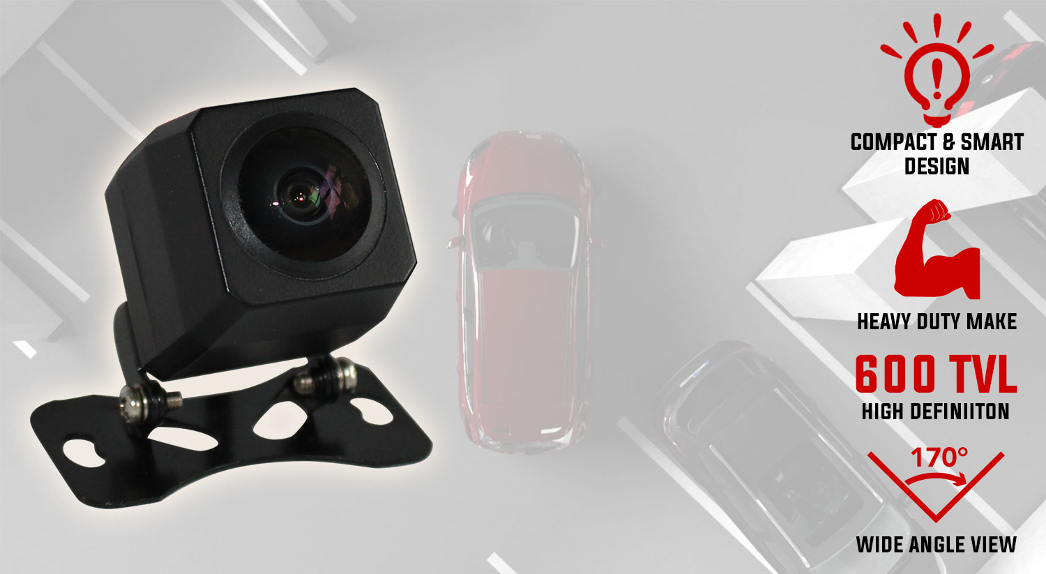 What makes a CMOS reversing camera effective